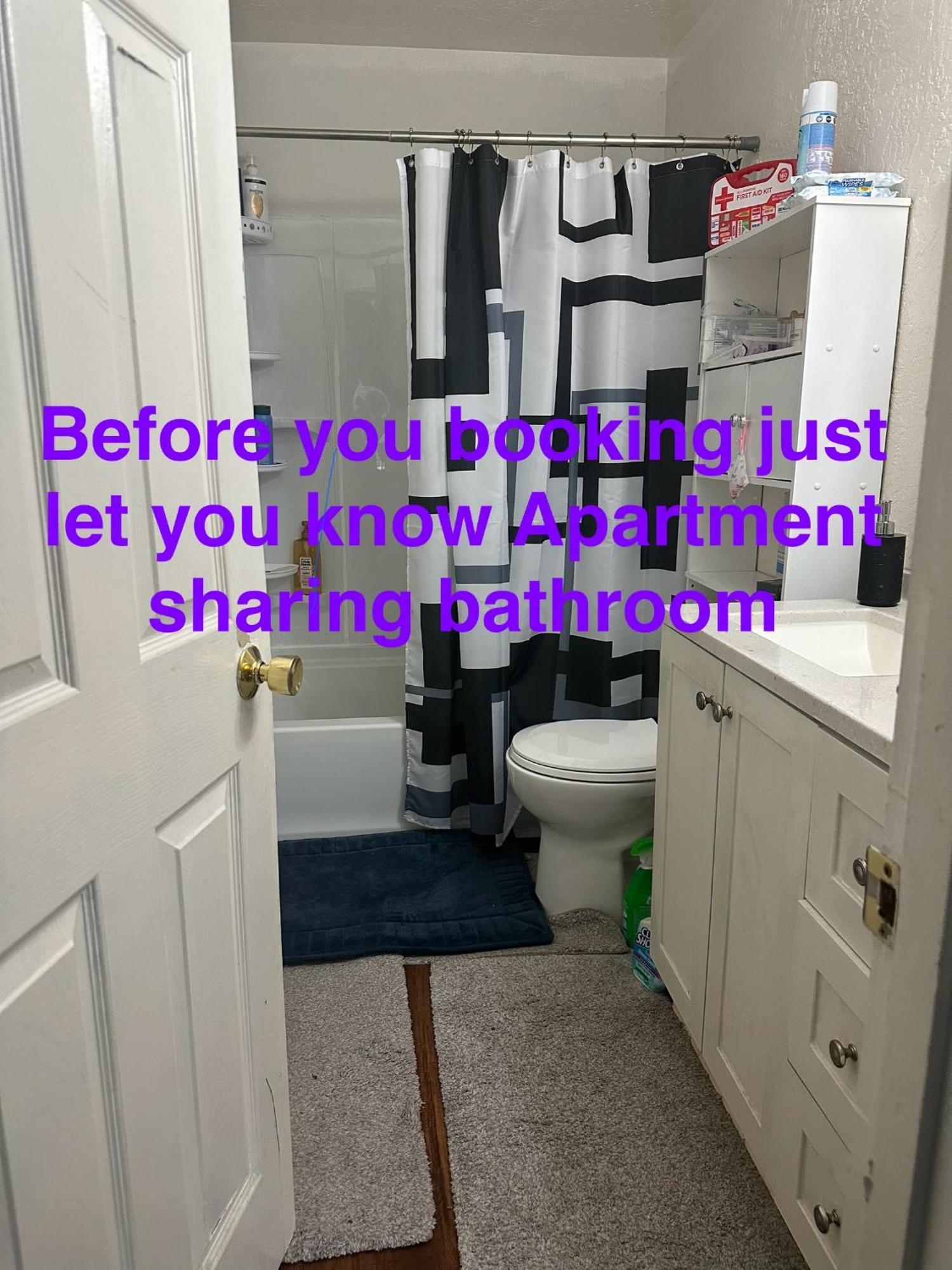 Apartment Sharing Bathroom 1 Anchorage Dış mekan fotoğraf